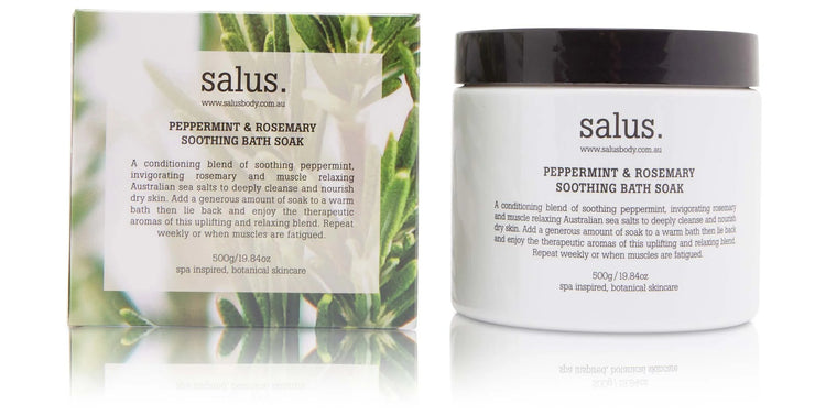 Salus Peppermint & Rosemary Soothing Bath Soak 500gms